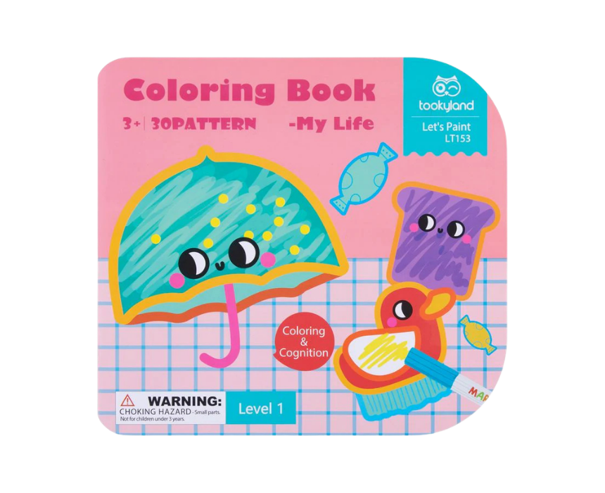 93 Coloring Book My Life Level 1 - Image 1