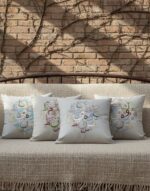 Embroidered Arabic Calligraphy Cushion Covers - Image 
