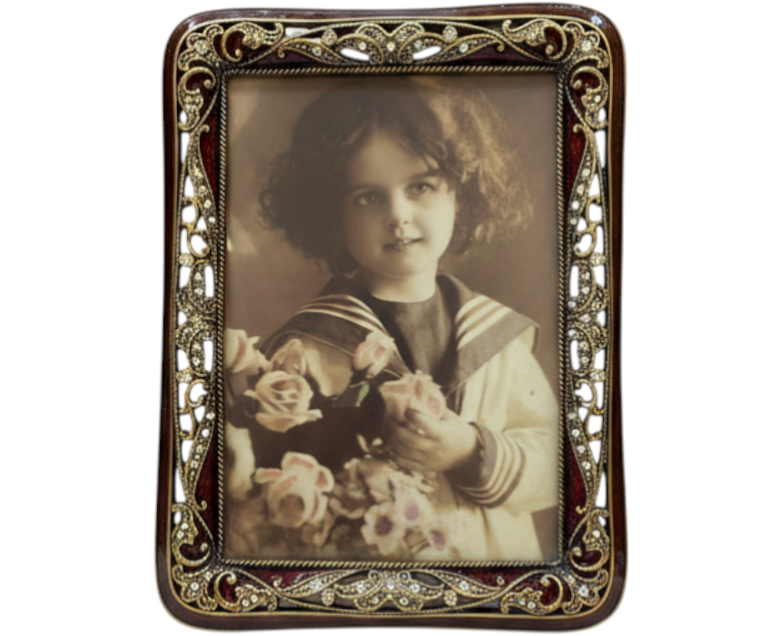 AMIR36 Luxurious Beaded Frame (10x15 cm) - Image 1