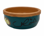 Handpainted Hommous Clay Bowl - Image 