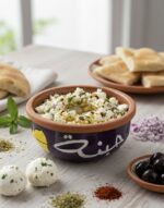 Handpainted Cheese Clay Bowl - Image 