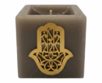 Moroccan Candle Holders (Hand Symbol) - Image 