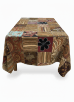 Boho Patchwork Tablecloth - Image 