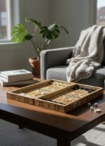 Handmade Backgammon Board - Image 