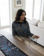 Velvet Peacock Shawl - Image 