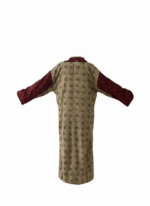 Long Indian Patchwork Kimono Robe - Image 