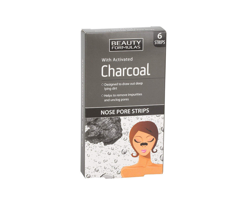 Beauty Formulas Cleansing Nose Strips Activated Charcoal 6 Pieces Beauty Formulas Cleansing Nose Strips Activated Charcoal 6 Pieces - Image 1