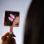 Comfort Grip Handle Mirror - Image 