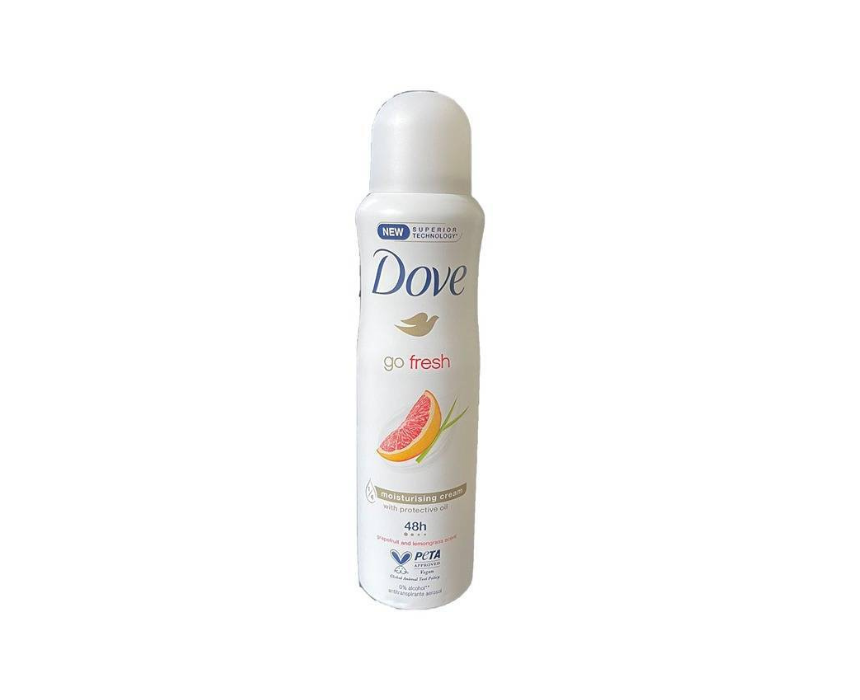 Dove Deo Spray Grapefruit And Lemongrass 150 ml Dove Deo Spray Grapefruit And Lemongrass 150 ml - Image 1