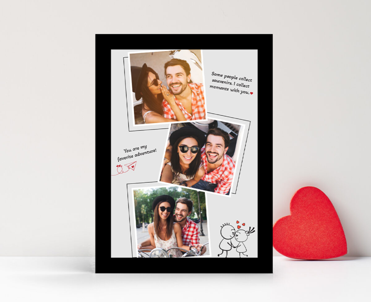 Black Valentine Frame - Image 