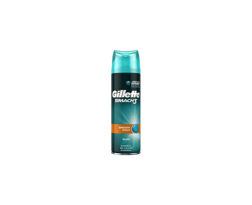 Gillette Shave Gel Mach 3 Smooth Doux 200 ml Gillette Shave Gel Mach 3 Smooth Doux 200 ml - Image 1