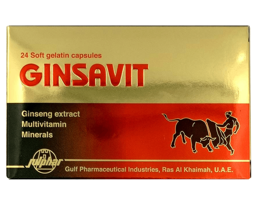 Ginsavit 24 Capsules Ginsavit 24 Capsules - Image 1