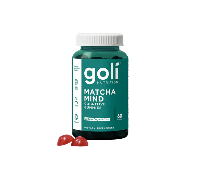 Goli Matcha Mind Cognitive Gummies 60 Pieces Goli Matcha Mind Cognitive Gummies 60 Pieces - Image 1