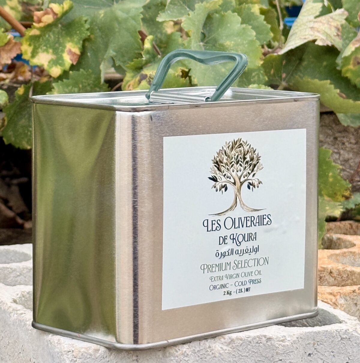 2L Baby Tin of Organic EVOO - Image 