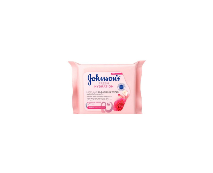 Johnson Make Up Cleansing Wipes 25 pieces Johnson Make Up Cleansing Wipes 25 pieces - Image 1