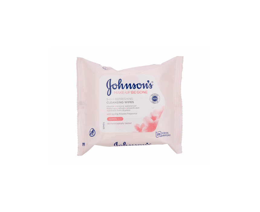 Johnson's Make Up Cleansing Wipes 25 pieces Johnson's Make Up Cleansing Wipes 25 pieces - Image 1