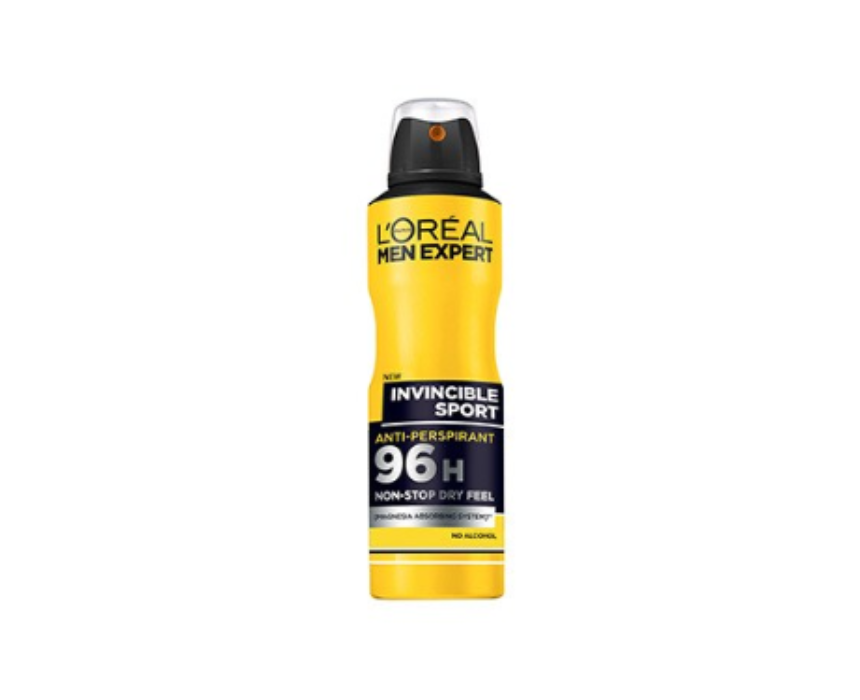 L'oreal Men Expert Invincible Sport Spray 150 ml L'oreal Men Expert Invincible Sport Spray 150 ml - Image 1