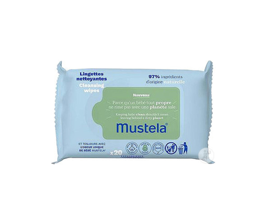 Mustela Lingette Visage 20 Pieces Mustela Lingette Visage 20 Pieces - Image 1