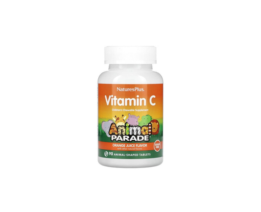 Naturesplus Vitamin C Sugar Free Animal Parade 90 Tablets Naturesplus Vitamin C Sugar Free Animal Parade 90 Tablets - Image 1