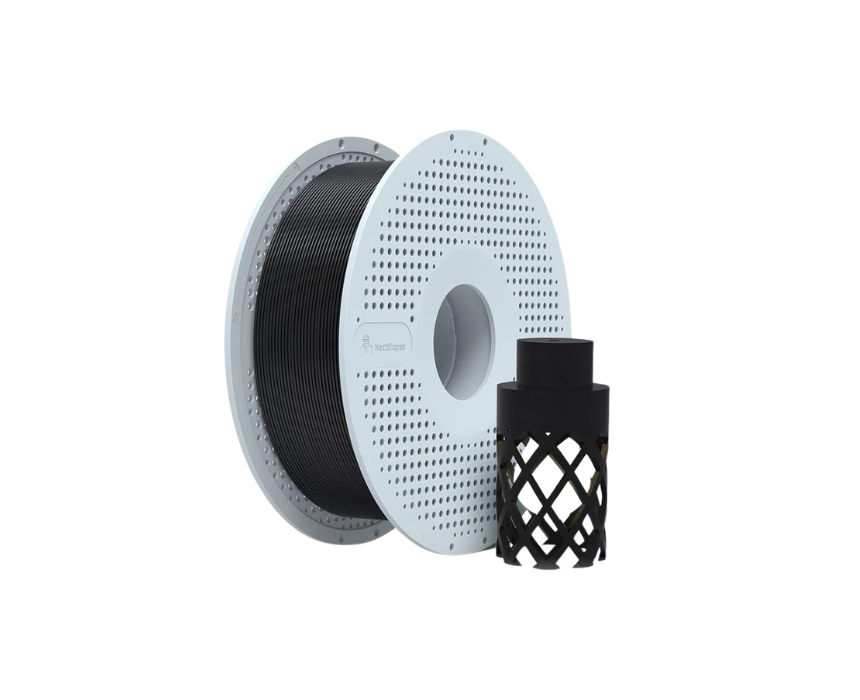 NextShapes PETG Reusable Spool Black NextShapes PETG Reusable Spool Black - Image 1