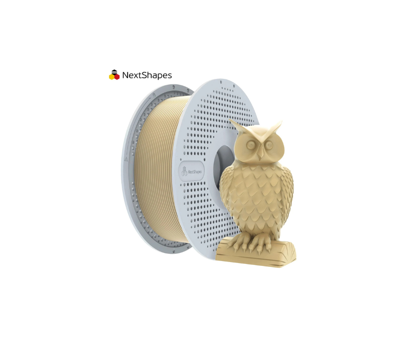 NextShapes PLA Reusable Spool Bone White NextShapes PLA Reusable Spool Bone White - Image 1