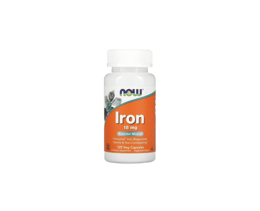 Now Iron 18Mg 120 Capsules Now Iron 18Mg 120 Capsules - Image 1