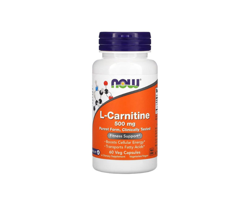 Now L Carnitine 500Mg 60 Capsules Now L Carnitine 500Mg 60 Capsules - Image 1