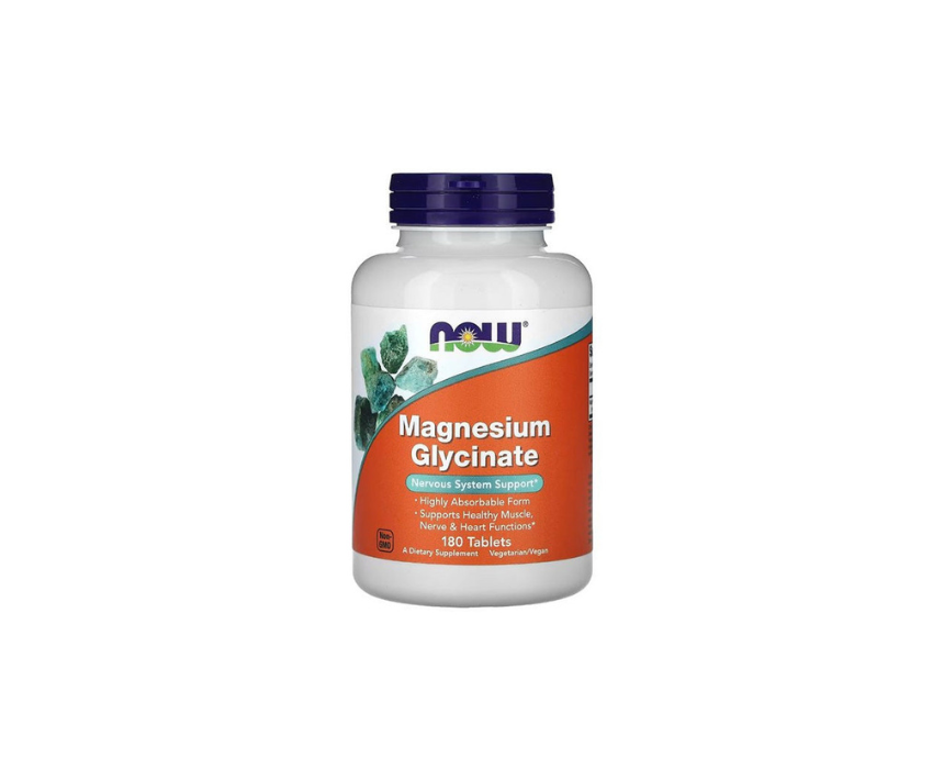 Now Magnesium Glycinate 180 Capsules Now Magnesium Glycinate 180 Capsules - Image 1