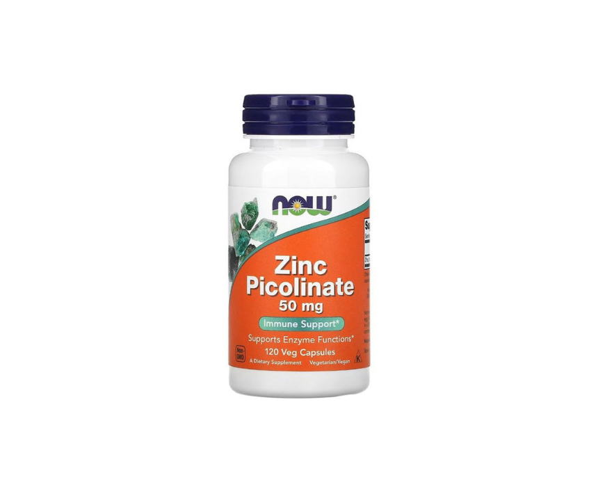 Now Zinc Picolinate 50Mg 120 Capsules Now Zinc Picolinate 50Mg 120 Capsules - Image 1