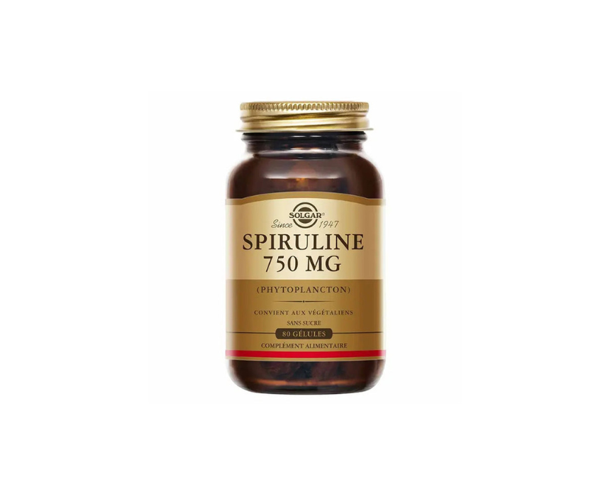 Solgar Spiruline 750Mg 80 capsules Solgar Spiruline 750Mg 80 capsules - Image 1