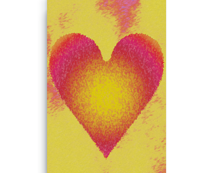 Sun Kissed heart Sun Heart - Image 1