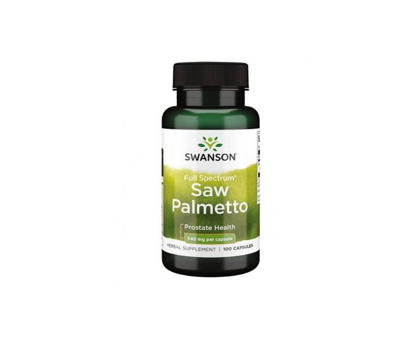 Swanson Full Spectrum Saw Palmetto 540Mg 100 Pieces Swanson Full Spectrum Saw Palmetto 540Mg 100 Pieces - Image 1