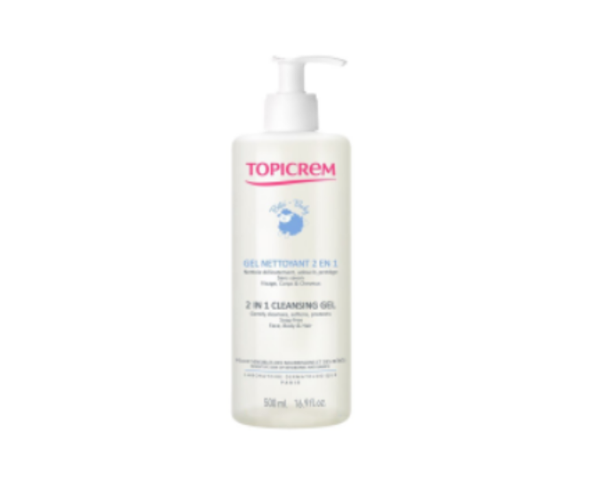 Topicrem Bebe Gel Nettoyant 2 In1 Body And Hair 500 ml Topicrem Bebe Gel Nettoyant 2 In1 Body And Hair 500 ml - Image 1