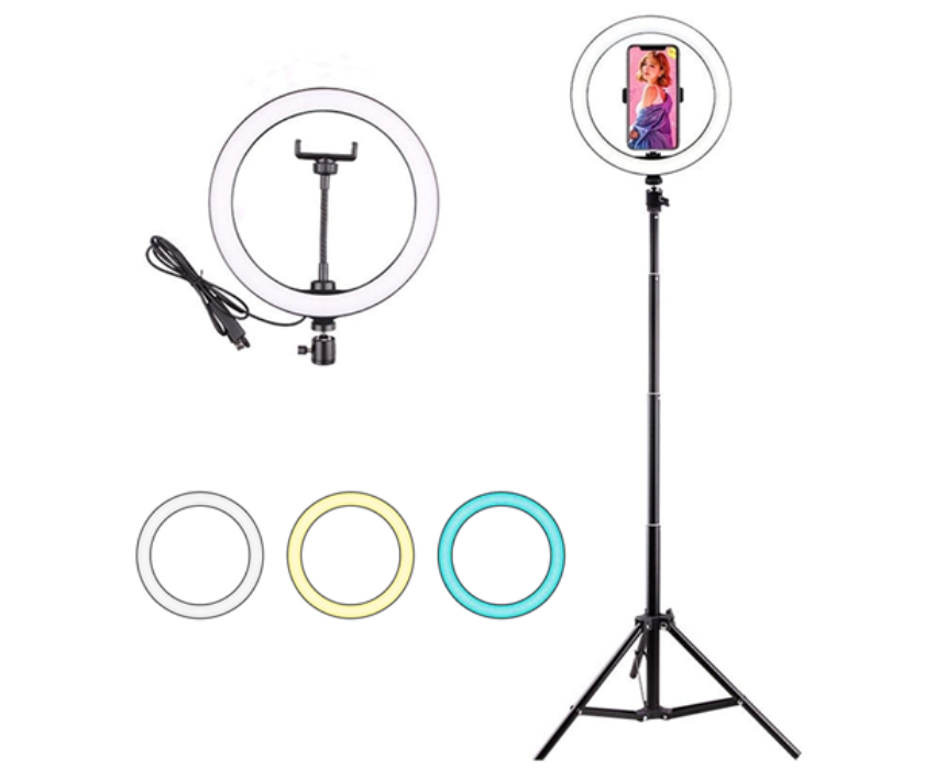 Untitled design 33 Cm 3 Colors Selfie Ring Light - Image 1