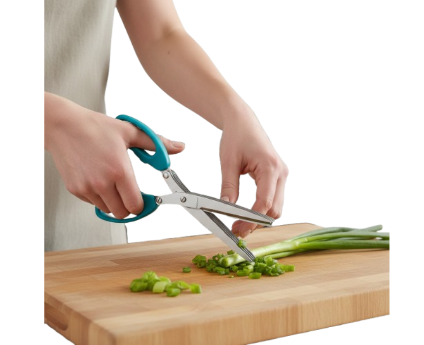 Untitled design (19) Multi Blade Herb Scissors - Image 1