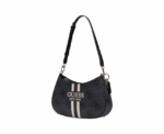 Guess Noelle Shoulder Bag in Grey - Image 
