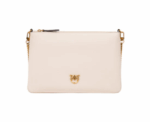 Pinko Flat Classic Clutch in Light Beige - Image 