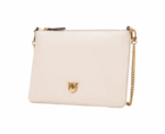 Pinko Flat Classic Clutch in Light Beige - Image 