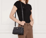 Guess Katya Crossbody Bag in Black - Image 