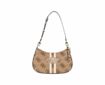 Guess Noelle Shoulder Bag in Beige - Image 