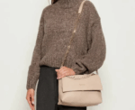 Liu Jo M Crossbody Bag in Beige - Image 
