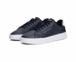 Tommy Hilfiger Leather sneakers in Blue - Image 