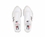 Tommy Hilfiger Multi Textured Sneakers in White - Image 