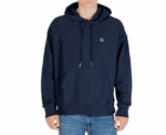 Calvin Klein PREMIUM TERRY MONOGR Hoodie in Blue - Image 