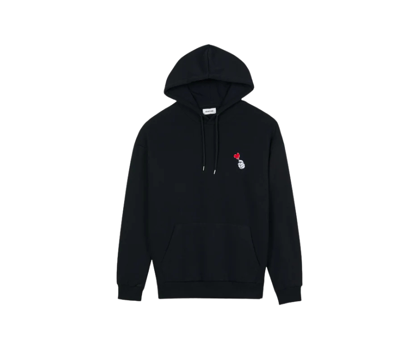 Untitled design - 2026-02-28T094844.691 YOURTURN UNISEX Hoodie in Black - Image 1