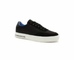 Calvin Klein Leather Sneakers in Black - Image 