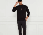 Calvin Klein Elevated Essentials Sweatshirt in Black - Image 