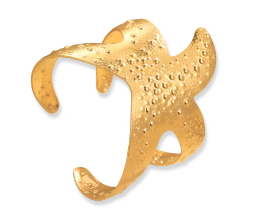 Untitled design (30) Starfish Bangle - Image 1