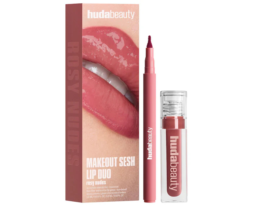 Untitled design Make Out Sesh Lip Stain And Lip Gloss Duos Huda Beauty - Image 1