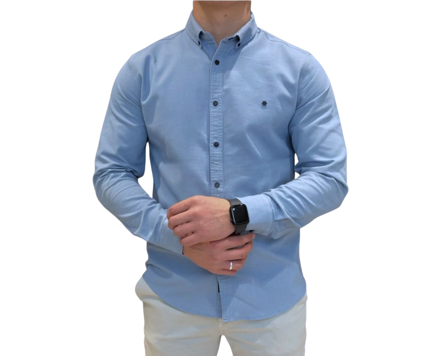 Untitled design Casual Shirt Baby Blue - Image 1